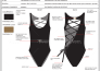 Design Swimwear Resort Bikini Cad Sketches And Fashion Tech Packs By